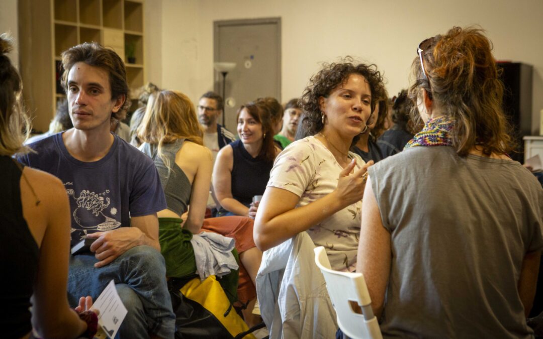 It was back-to-school time for the Têtes de l’art artists community!